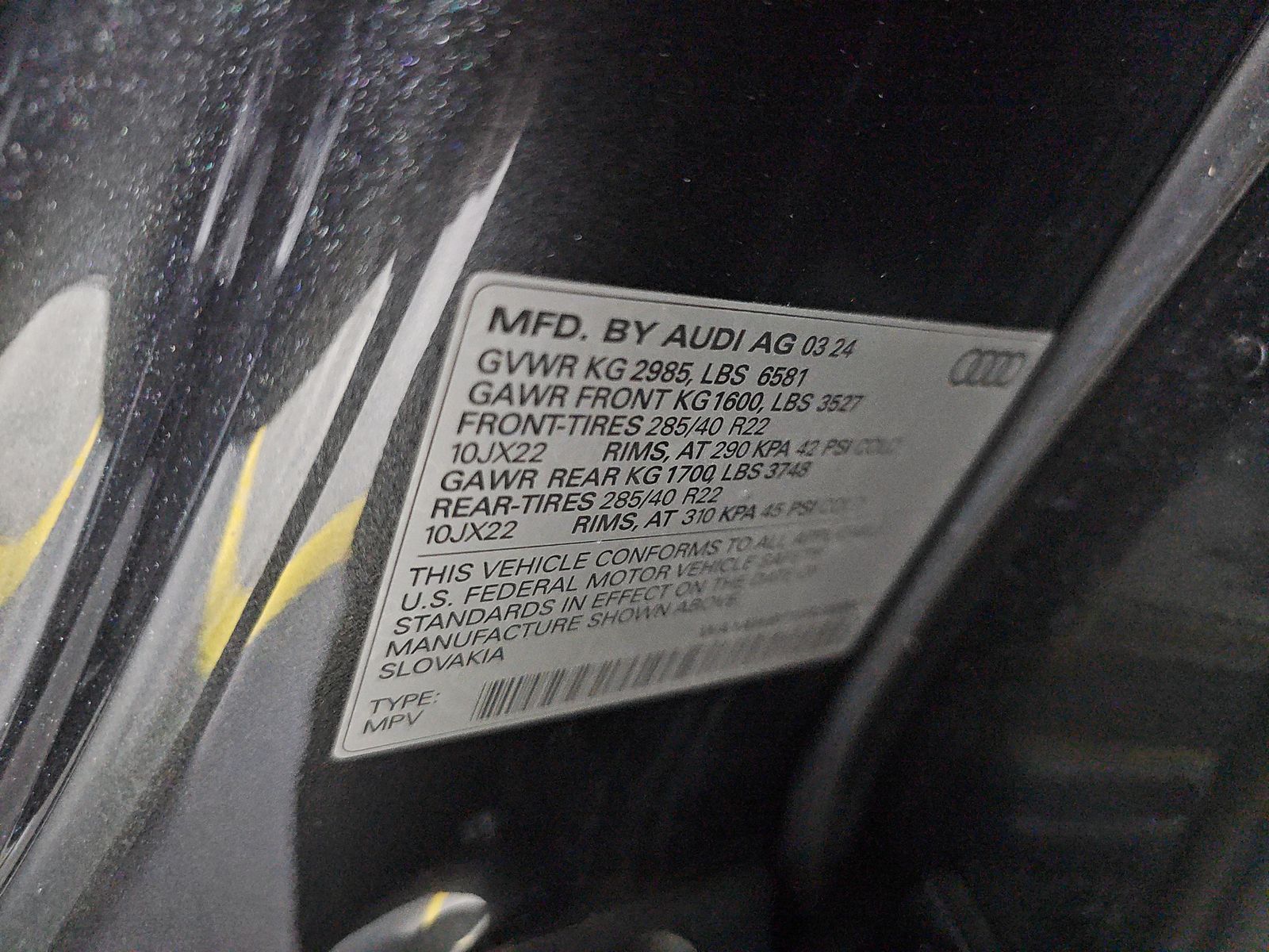 2024 Audi SQ8 Premium Plus AWD