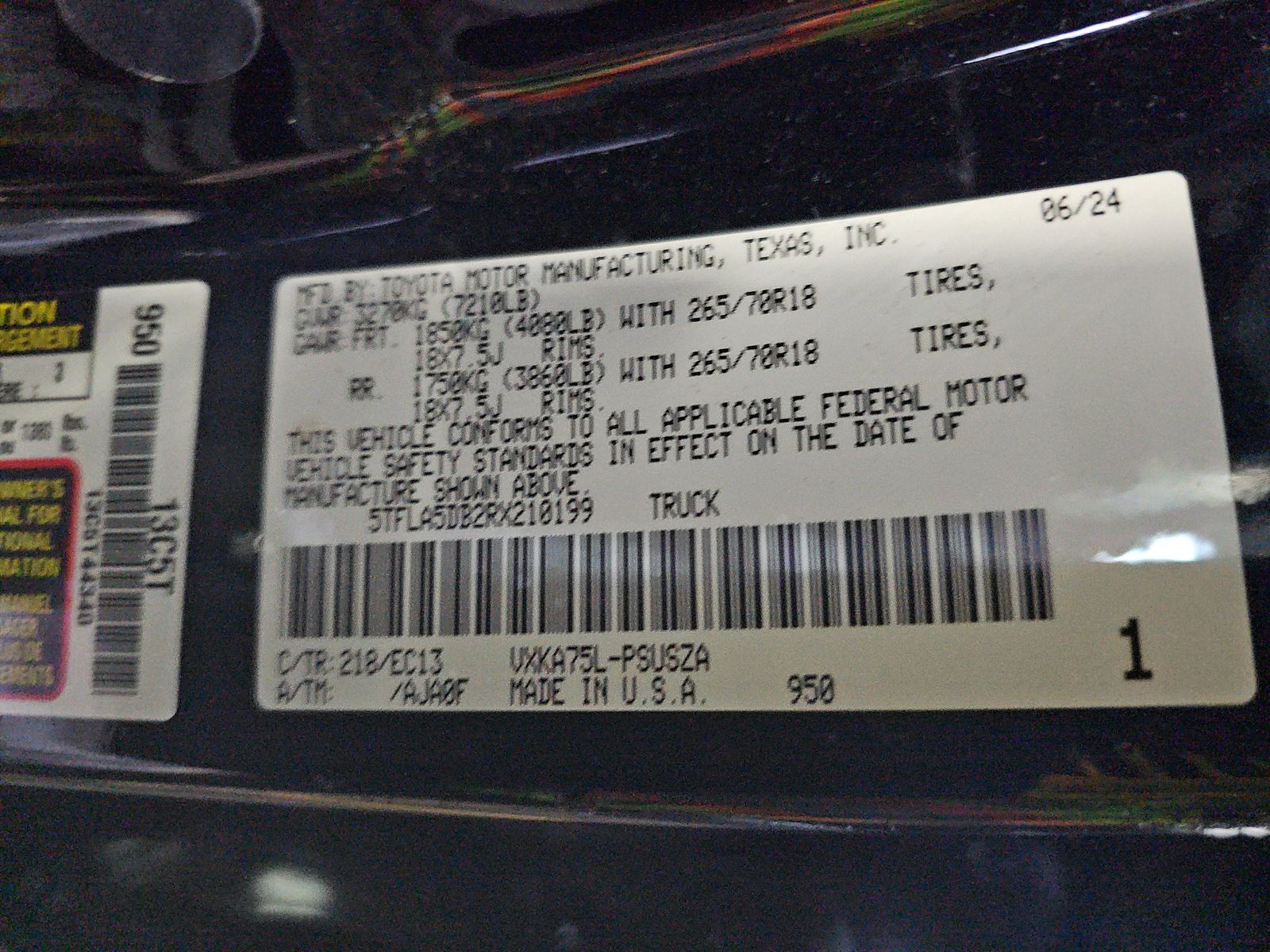 2024 Toyota Tundra SR5 AWD