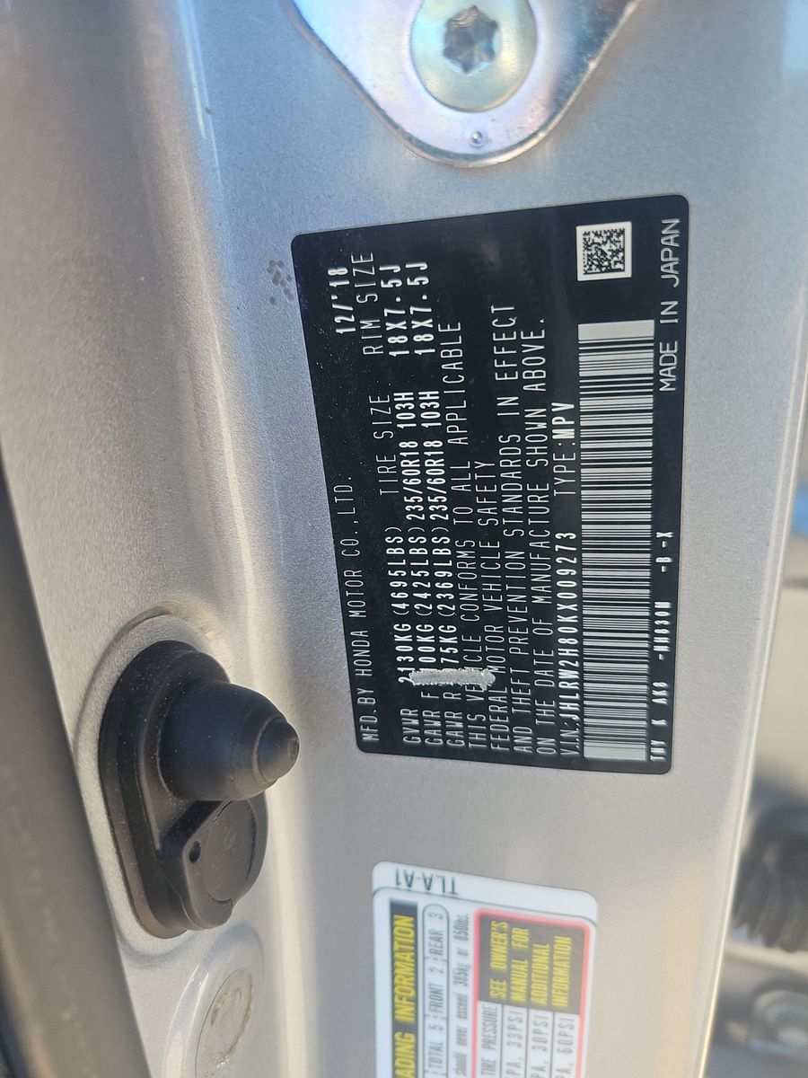 2019 Honda CR-V EX-L AWD