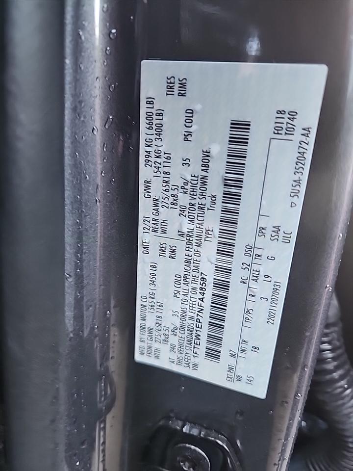 2022 Ford F-150 XLT AWD