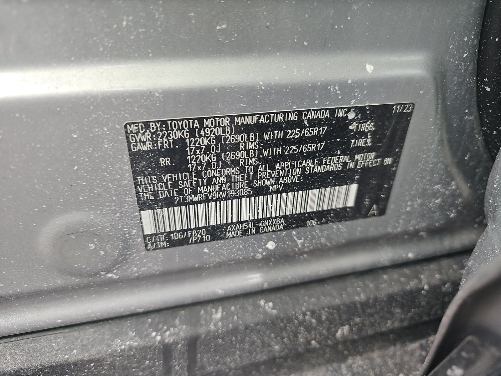 2024 Toyota RAV4 Hybrid LE AWD