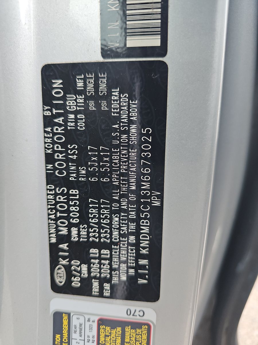 2021 Kia Sedona LX FWD