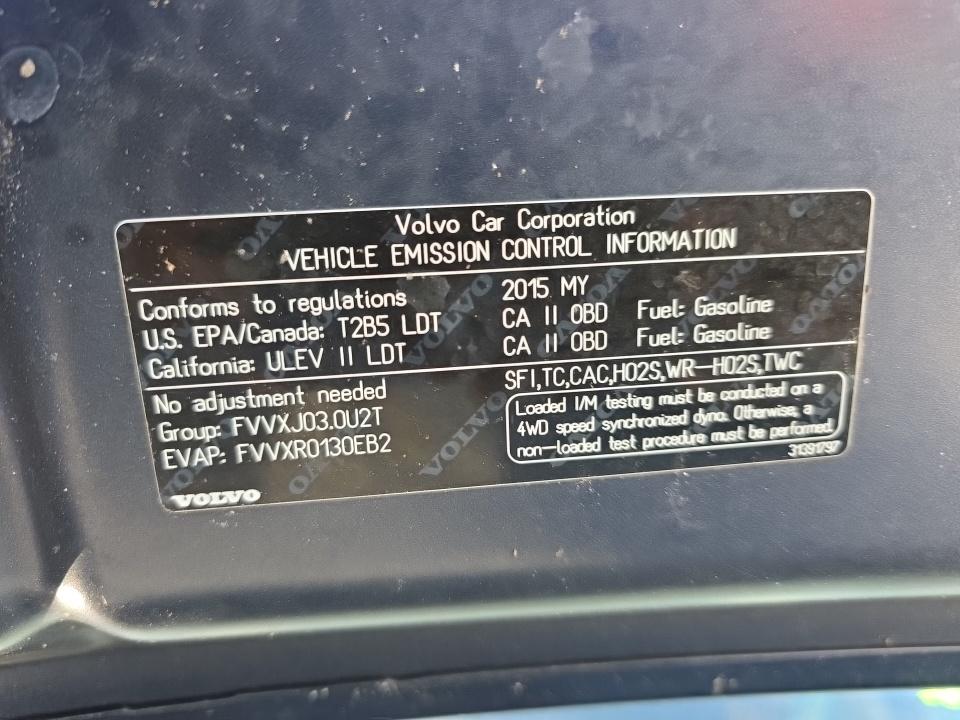 2015 Volvo XC70 T6 AWD