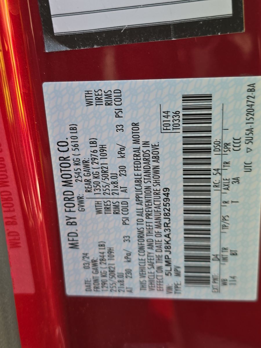 2024 Lincoln Nautilus Reserve AWD