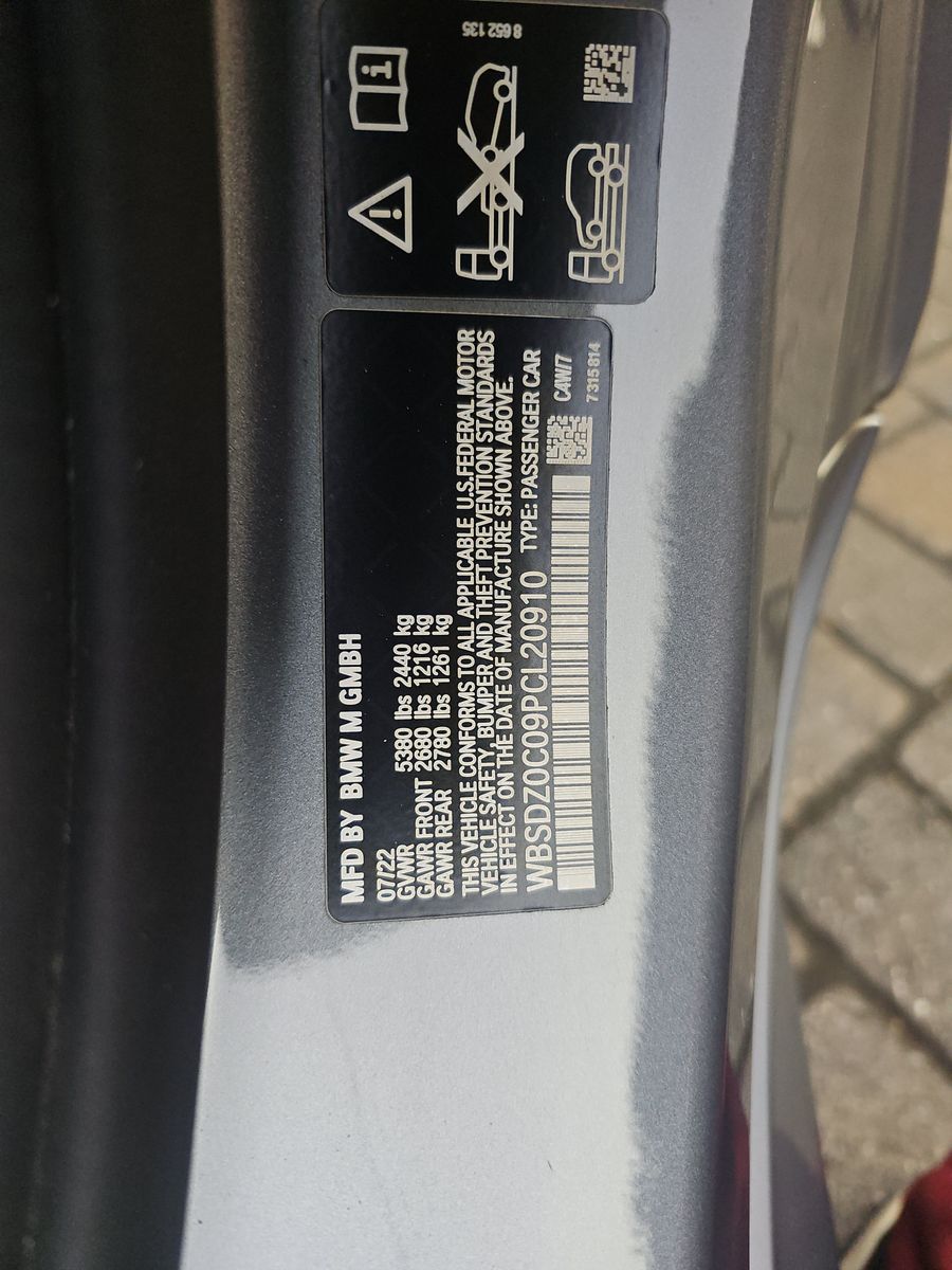 2023 BMW M8 Competition AWD