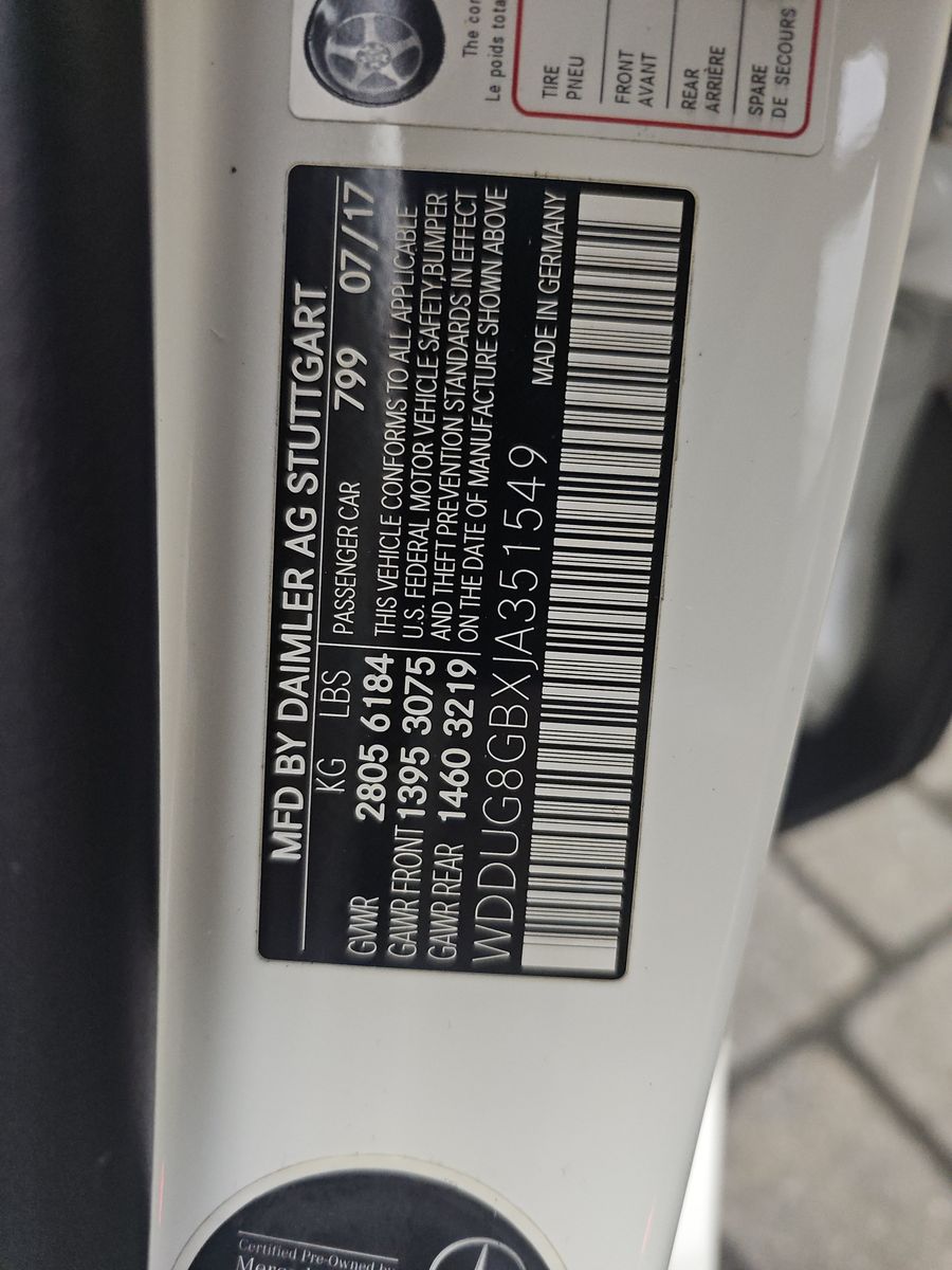 2018 Mercedes-Benz S-Class S 560 AWD