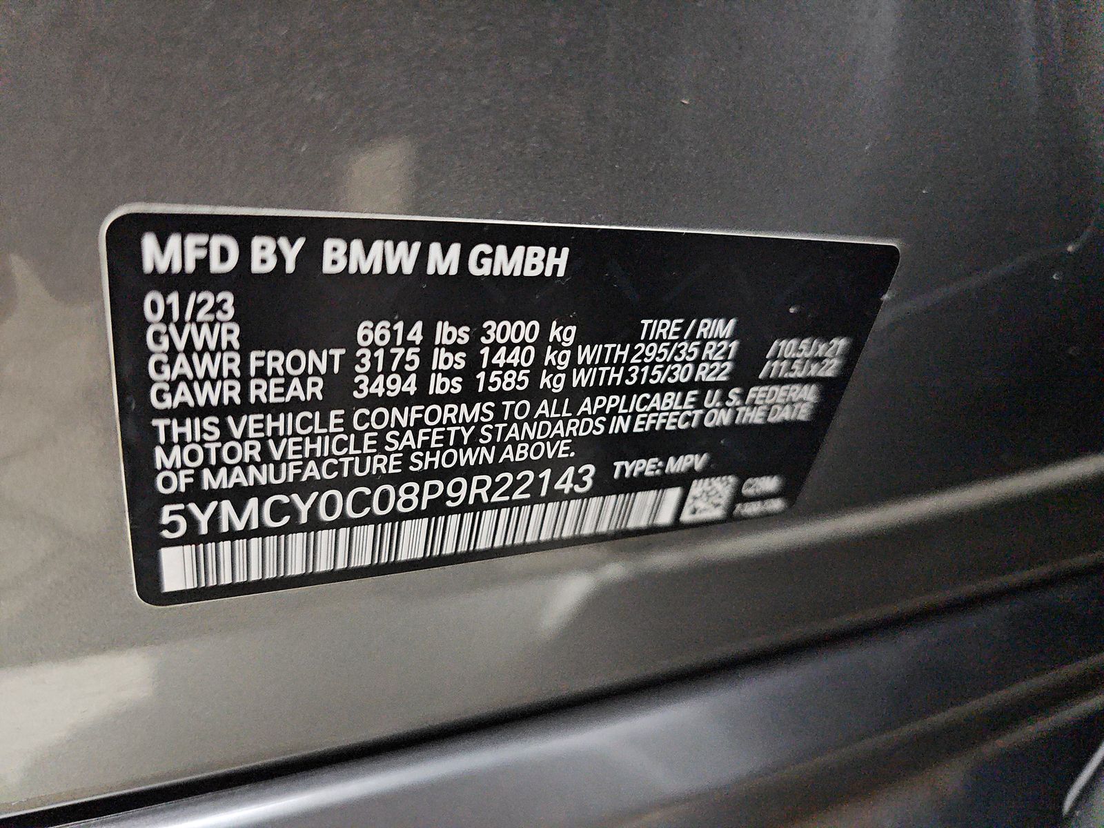 2023 BMW X6 M Base AWD