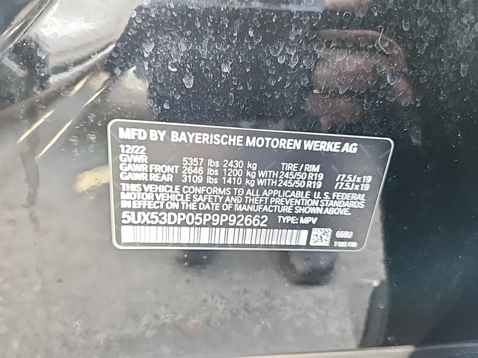 2023 BMW X3 xDrive30i AWD