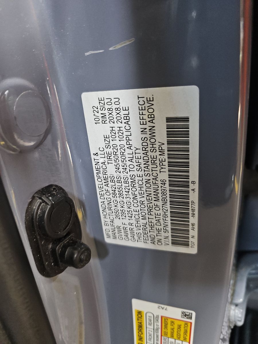 2022 Honda Pilot Special Edition AWD