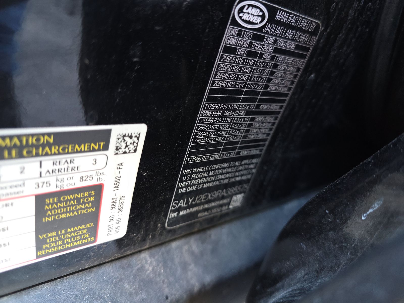 2024 Land Rover Range Rover Velar S AWD