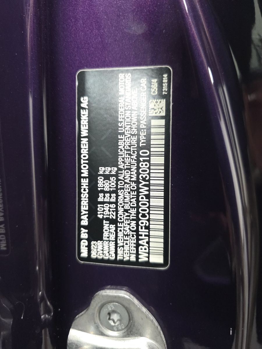 2023 BMW Z4 M40i RWD