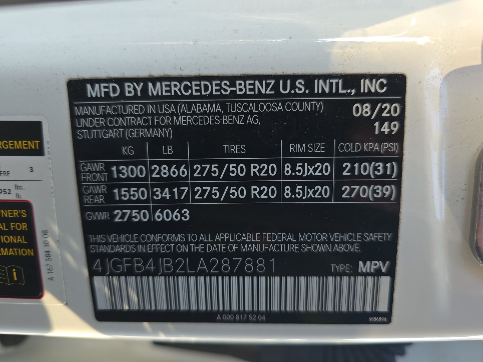 2020 Mercedes-Benz GLE GLE 350 RWD