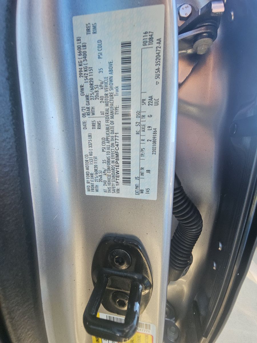 2021 Ford F-150 XL AWD