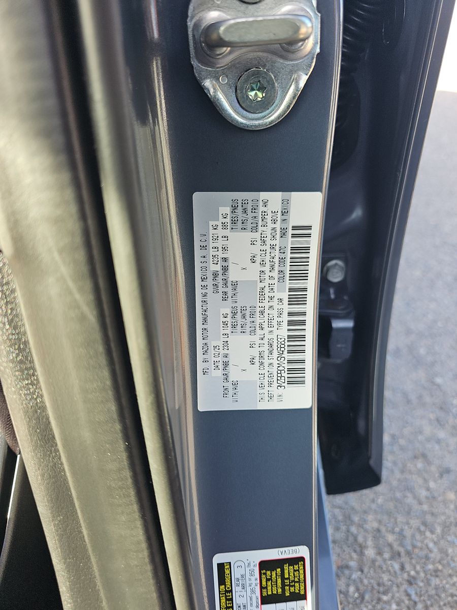 2025 MAZDA MAZDA3 2.5 S AWD