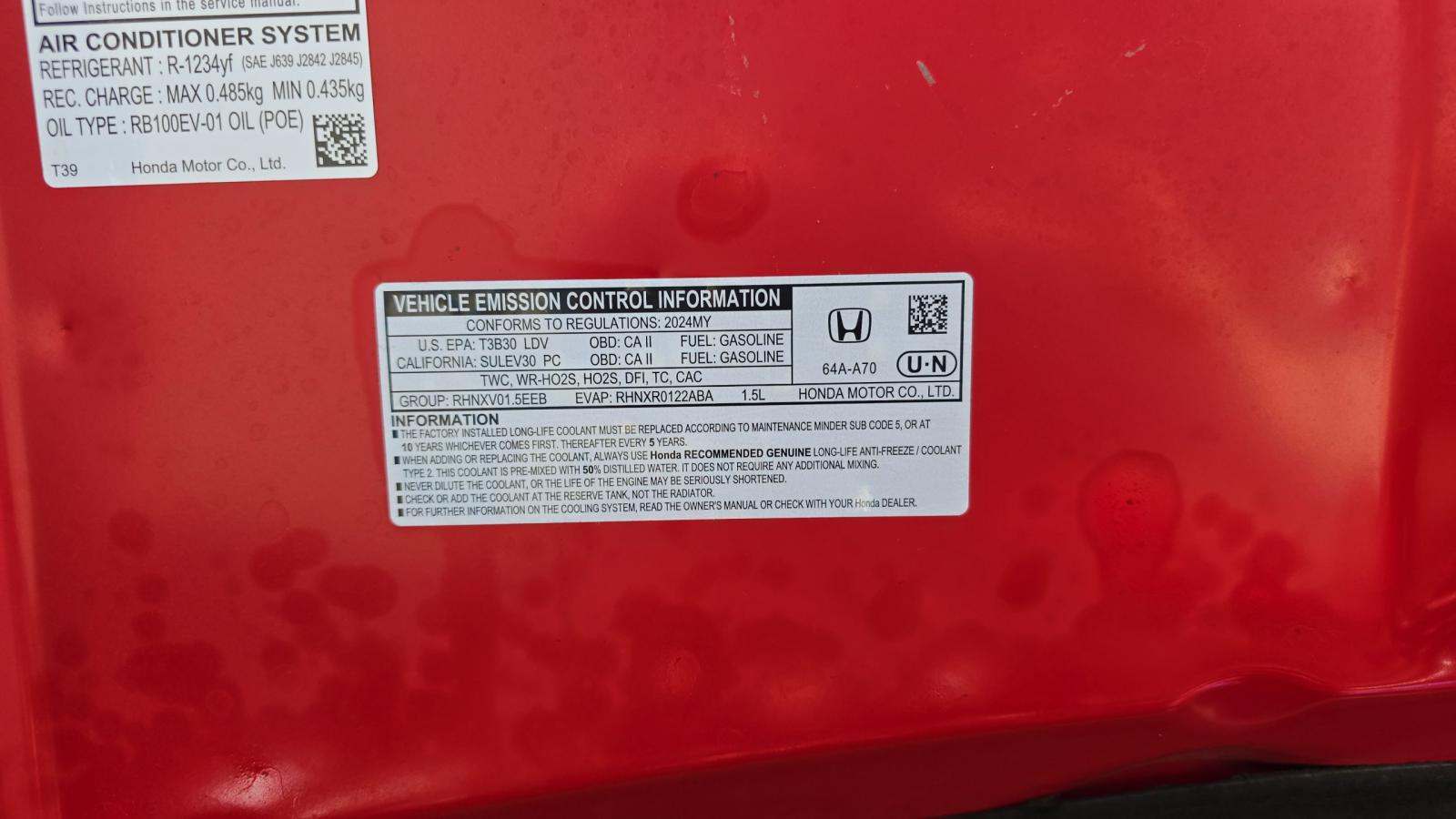 2024 Honda Civic EX FWD