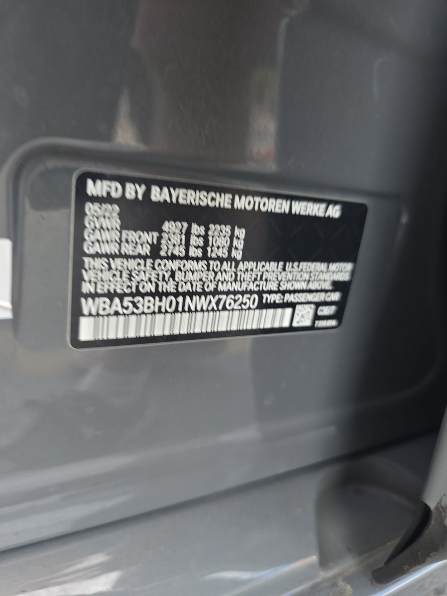 2022 BMW 5 Series 530i RWD