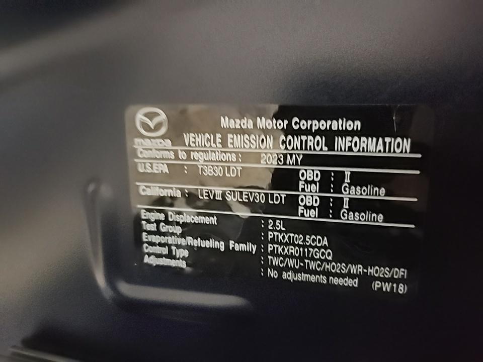 2023 MAZDA CX-5 2.5 S Premium Plus Package AWD 29022 miles
