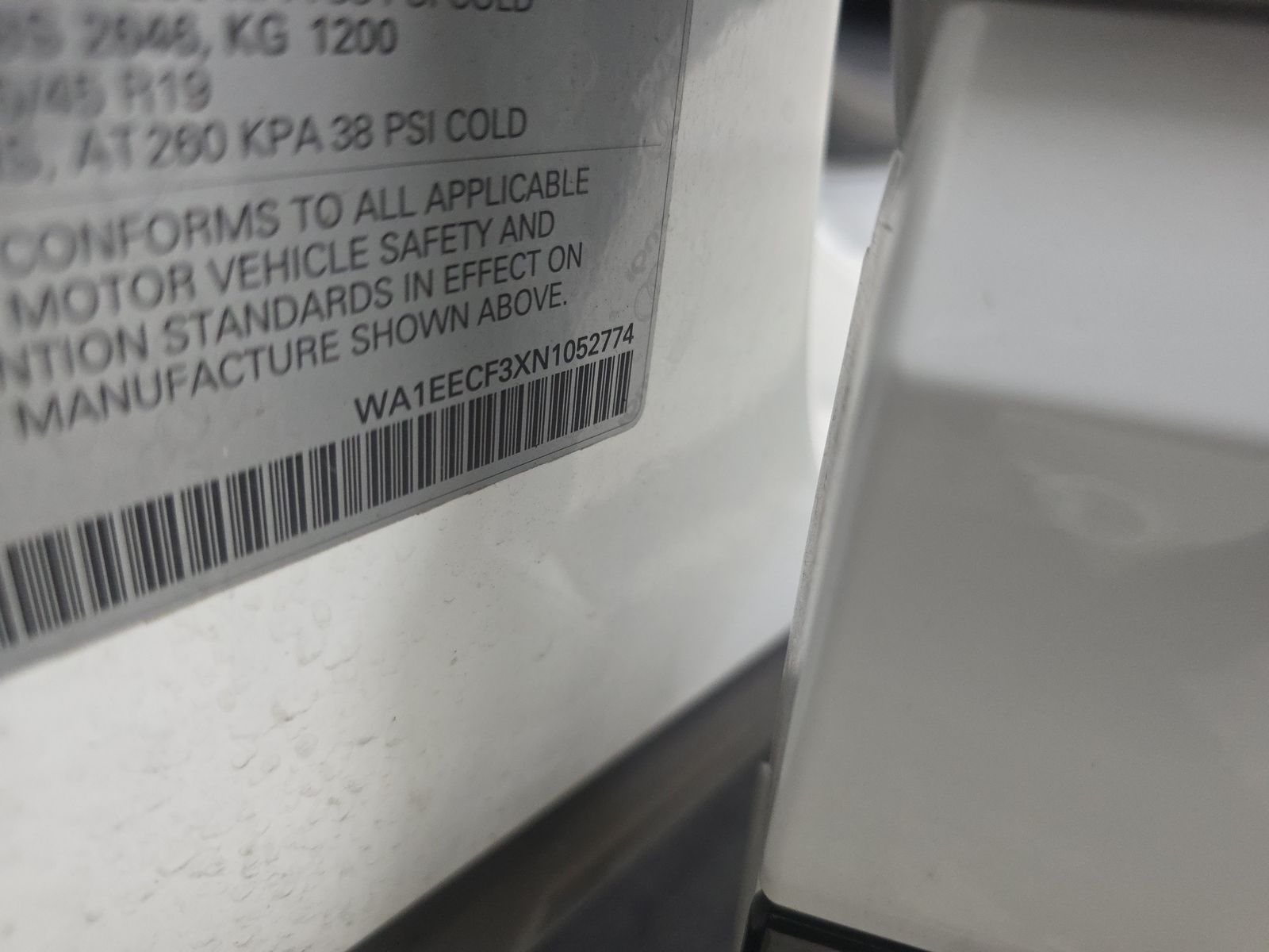 2022 Audi Q3 2.0T S line Premium Plus AWD