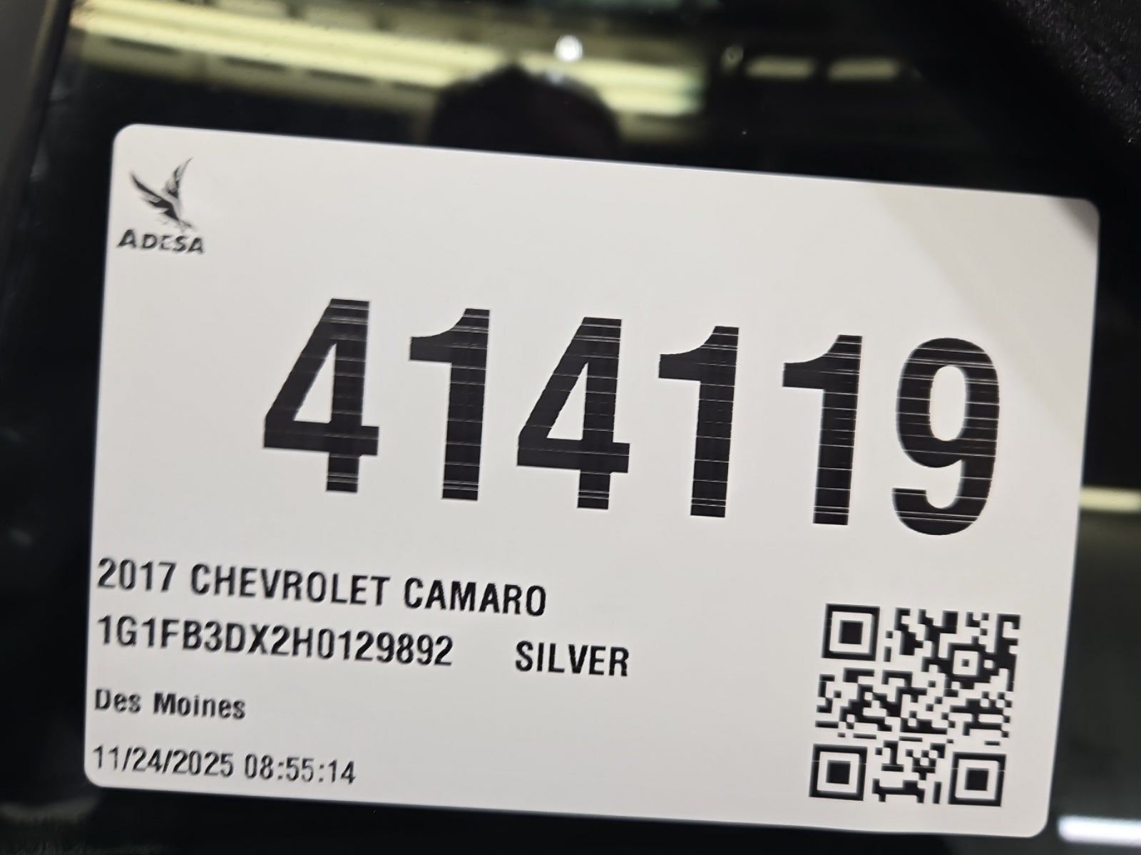 2017 Chevrolet Camaro 1LT RWD