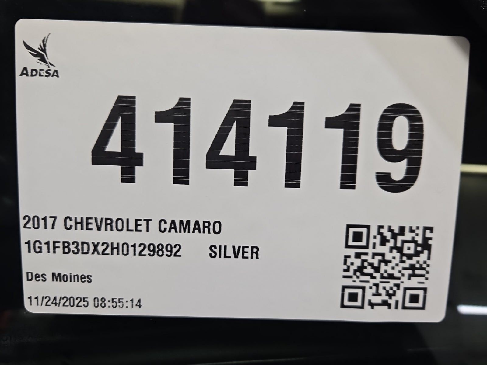 2017 Chevrolet Camaro 1LT RWD