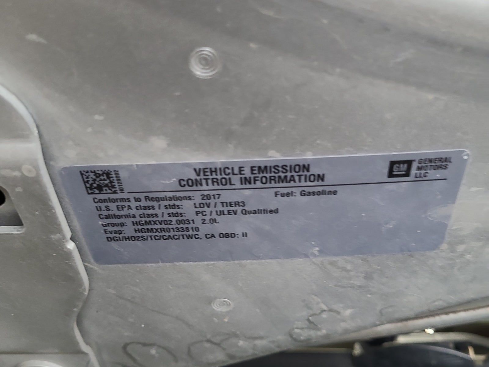 2017 Chevrolet Camaro 1LT RWD