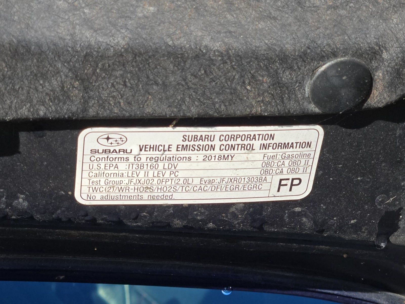 2018 Subaru WRX Premium AWD