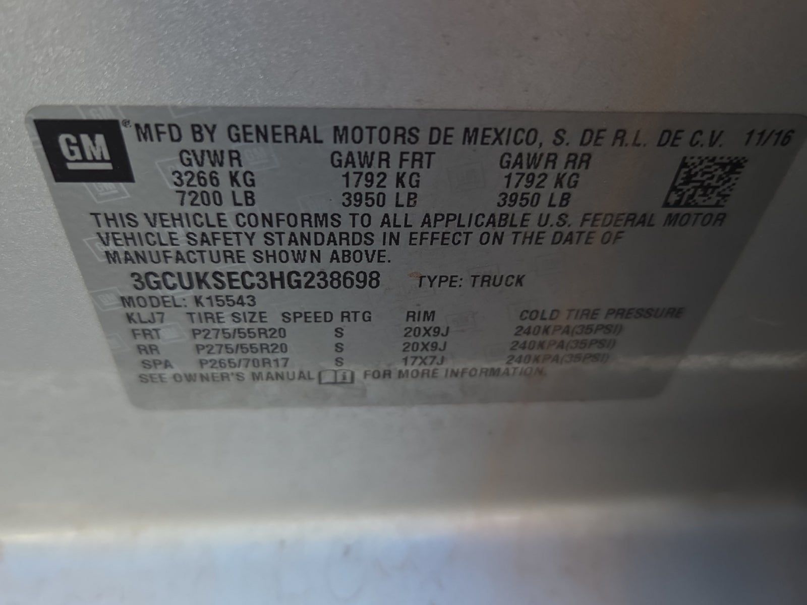 2017 Chevrolet Silverado 1500 LTZ Z71 AWD