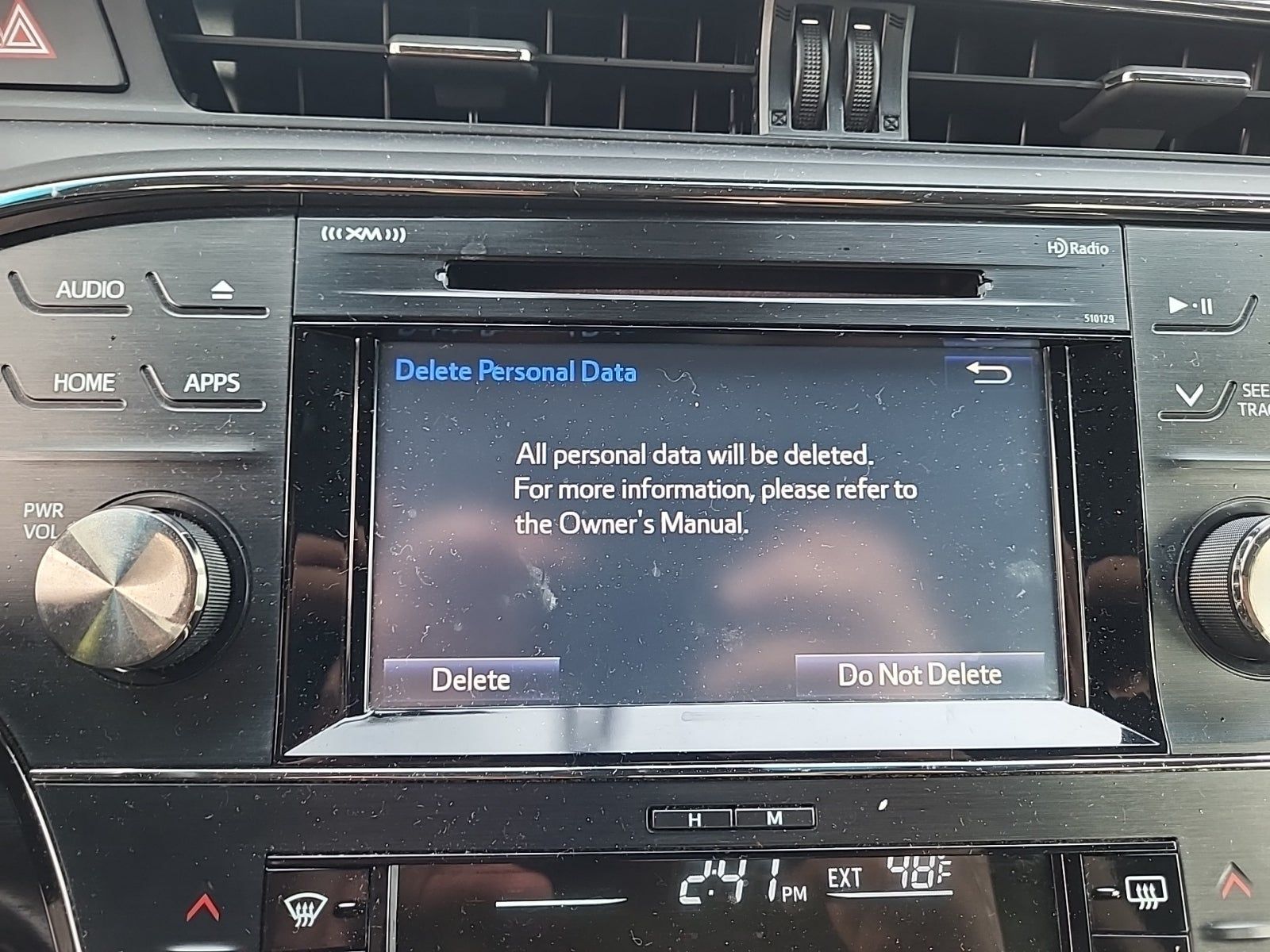 2017 Toyota Avalon XLE FWD