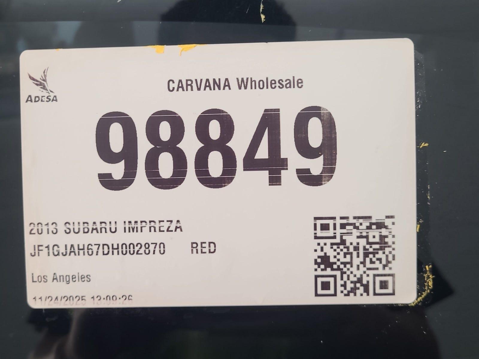 2013 Subaru Impreza 2.0i Limited AWD