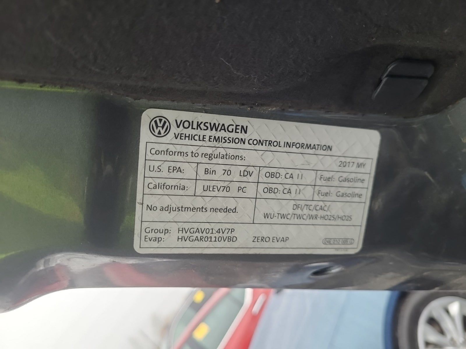 2017 Volkswagen Jetta 1.4T SE FWD