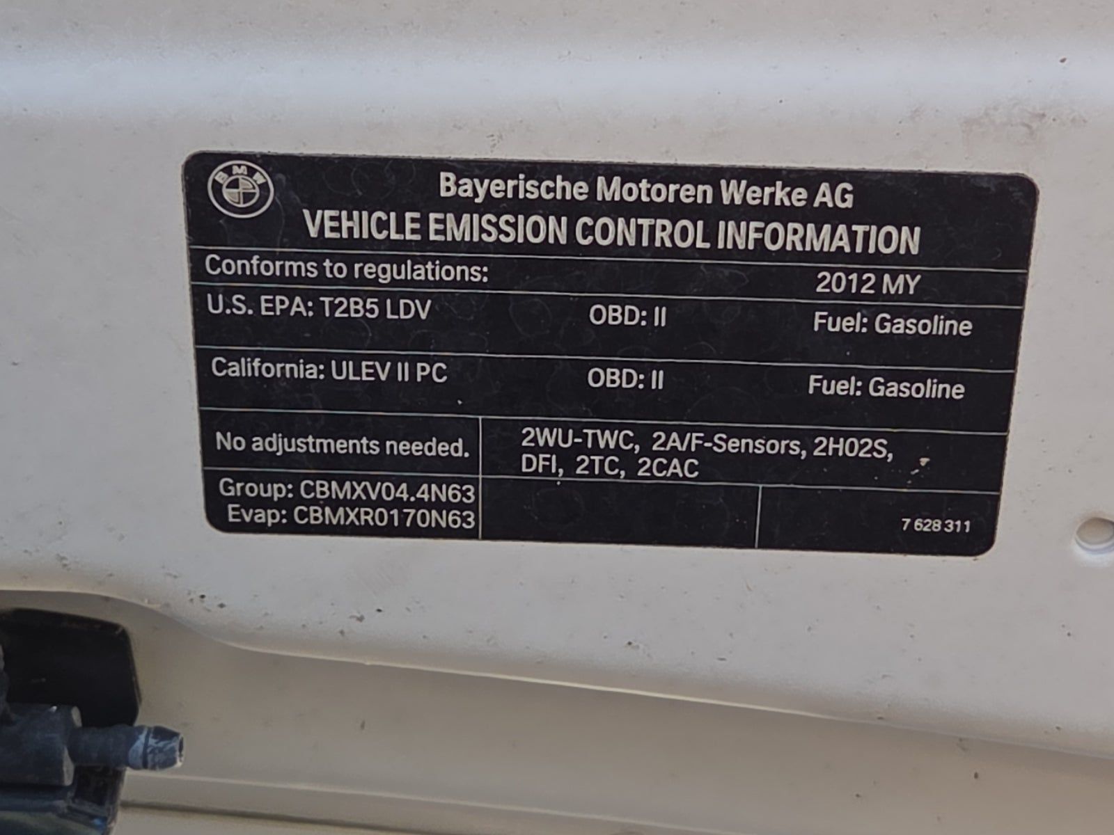 2012 BMW 7 Series 750Li RWD