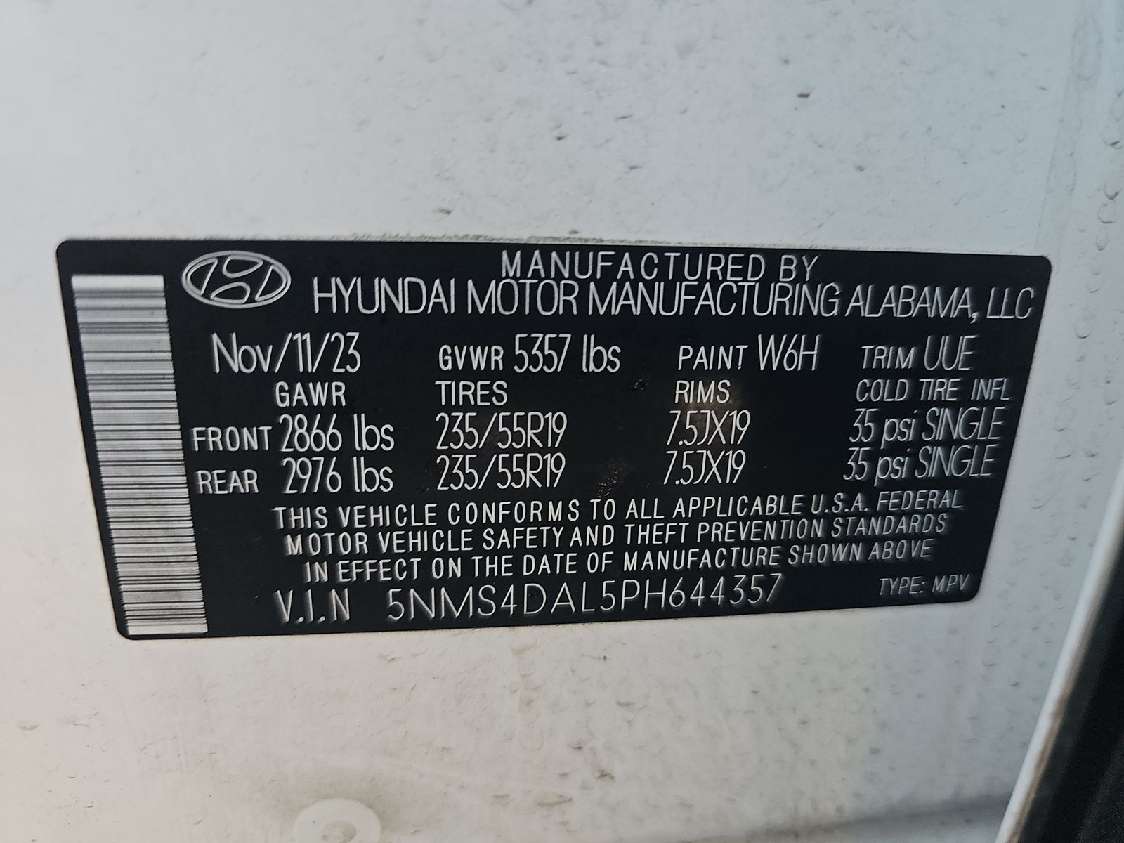 2023 Hyundai Santa Fe Limited AWD