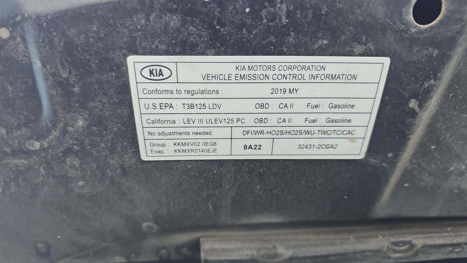 2019 Kia Stinger Base RWD