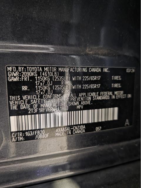 2024 Toyota RAV4 LE AWD