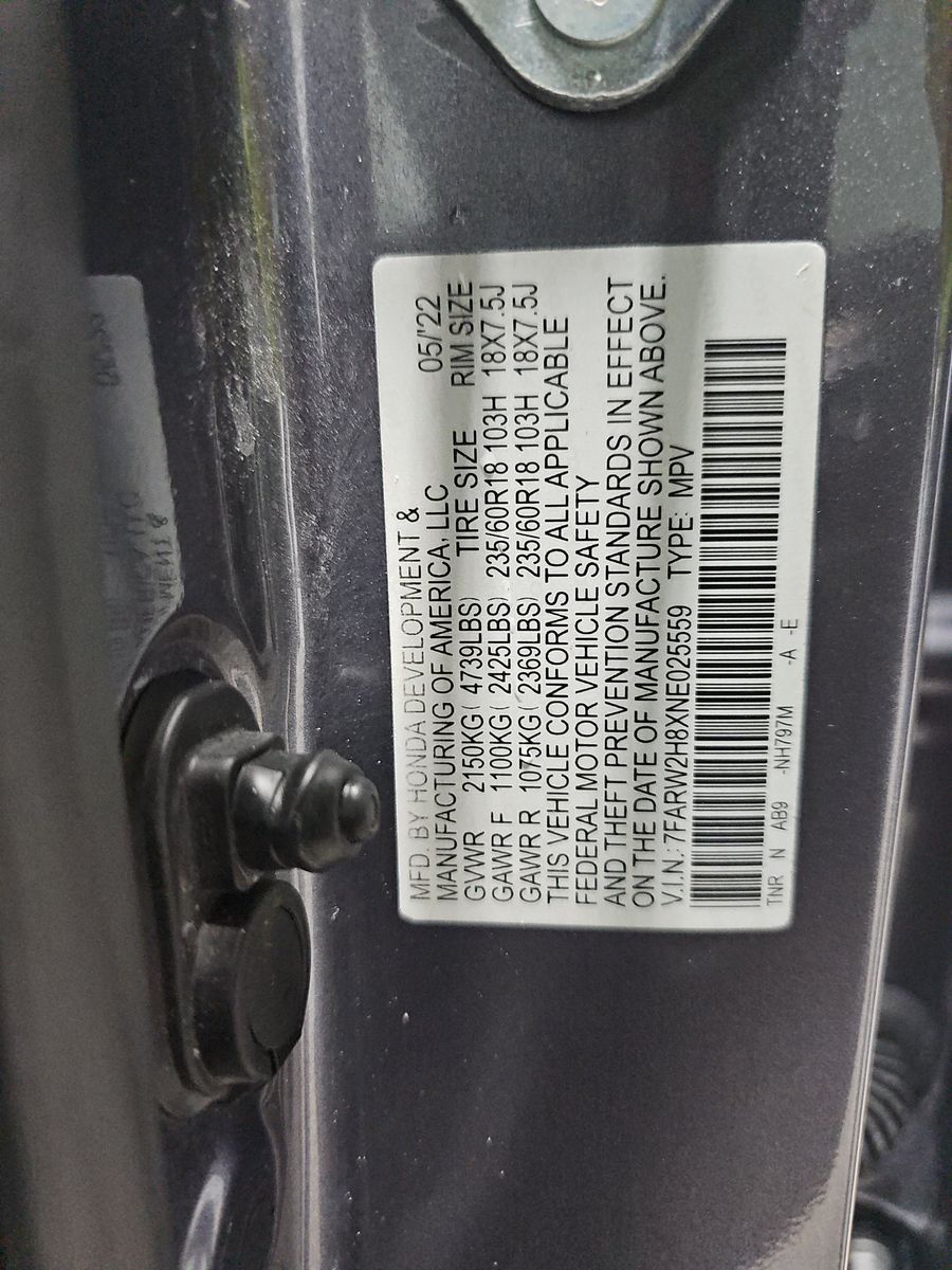 2022 Honda CR-V EX-L AWD