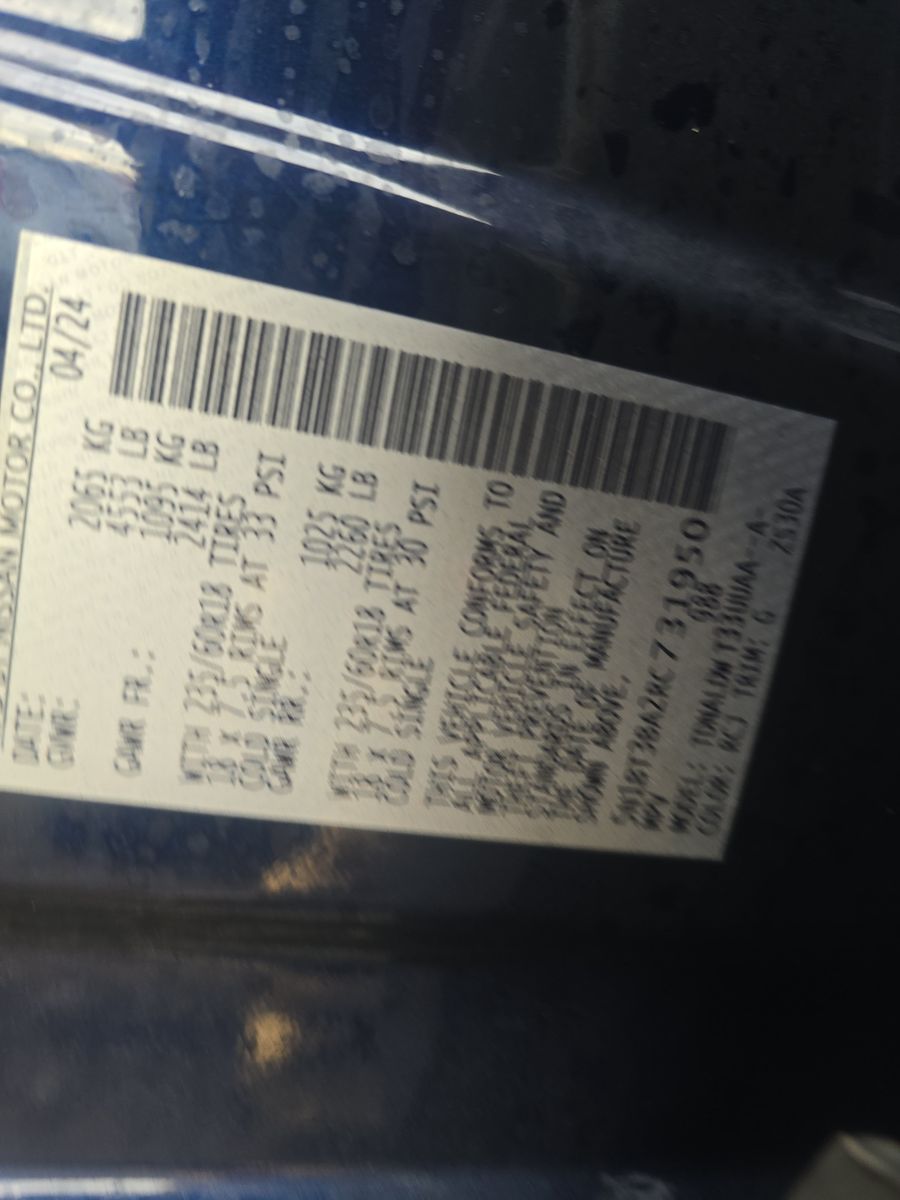 2024 Nissan Rogue SV FWD