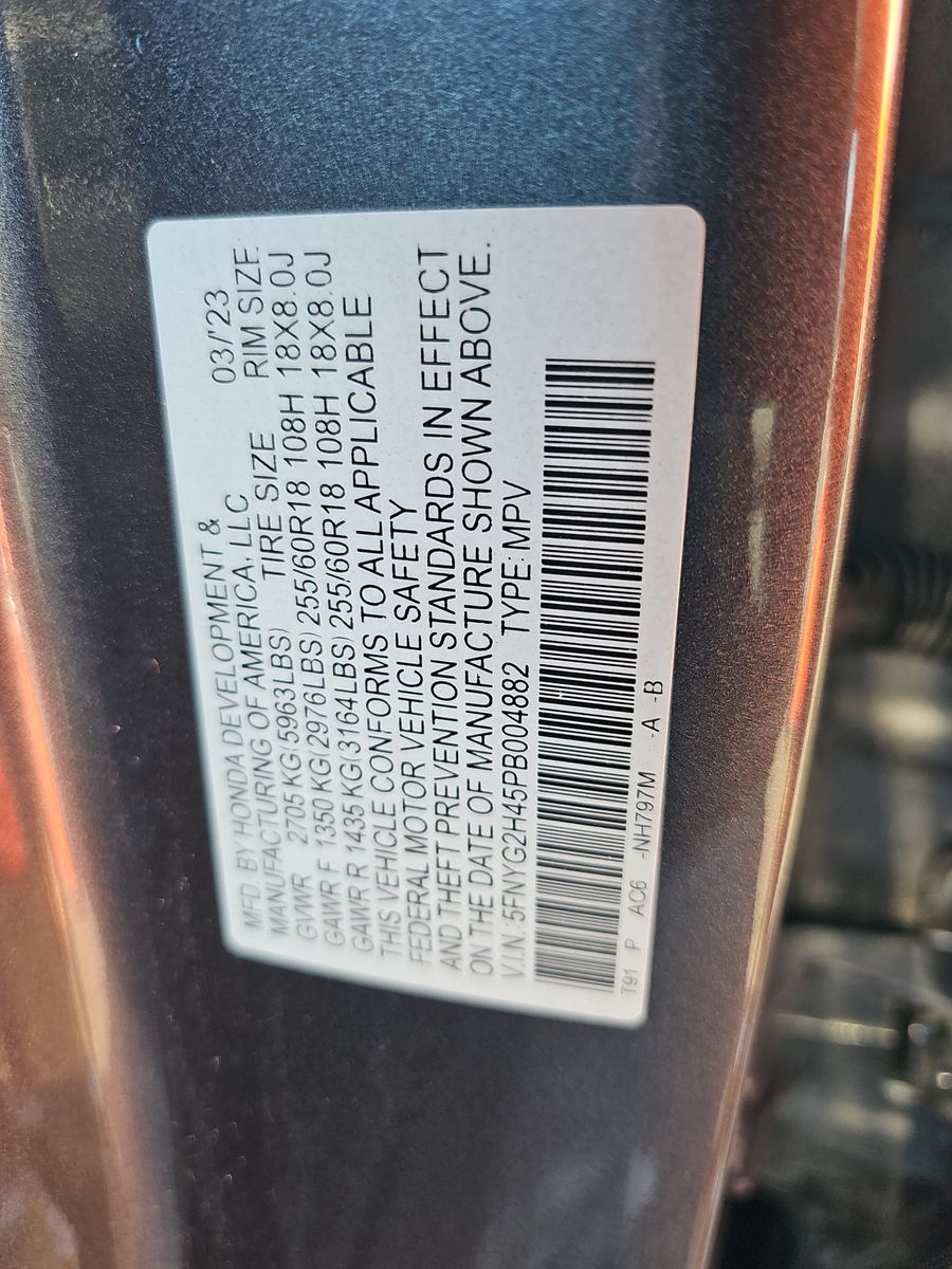 2023 Honda Pilot EX-L FWD