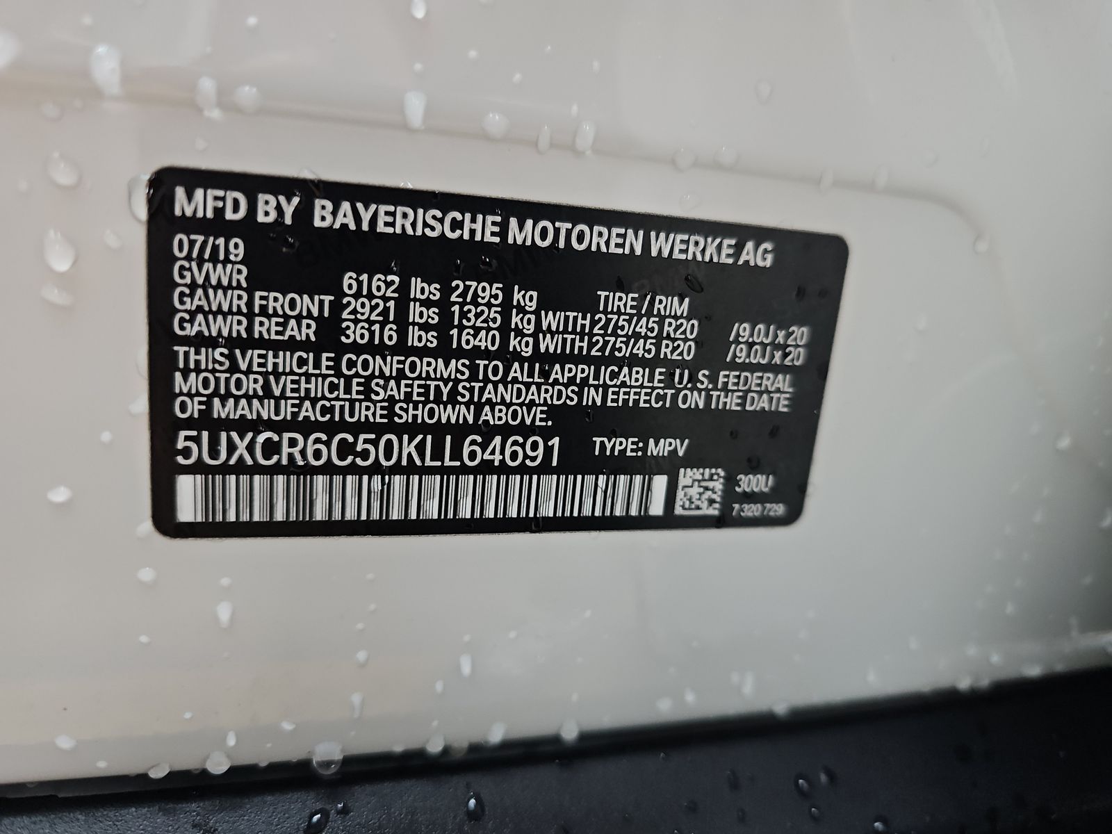 2019 BMW X5 xDrive40i AWD