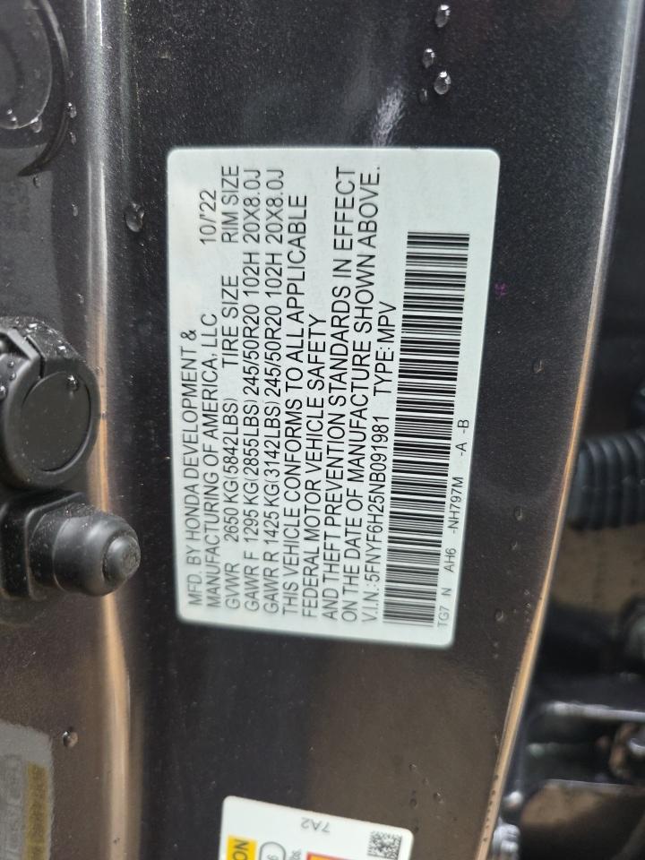 2022 Honda Pilot Special Edition AWD