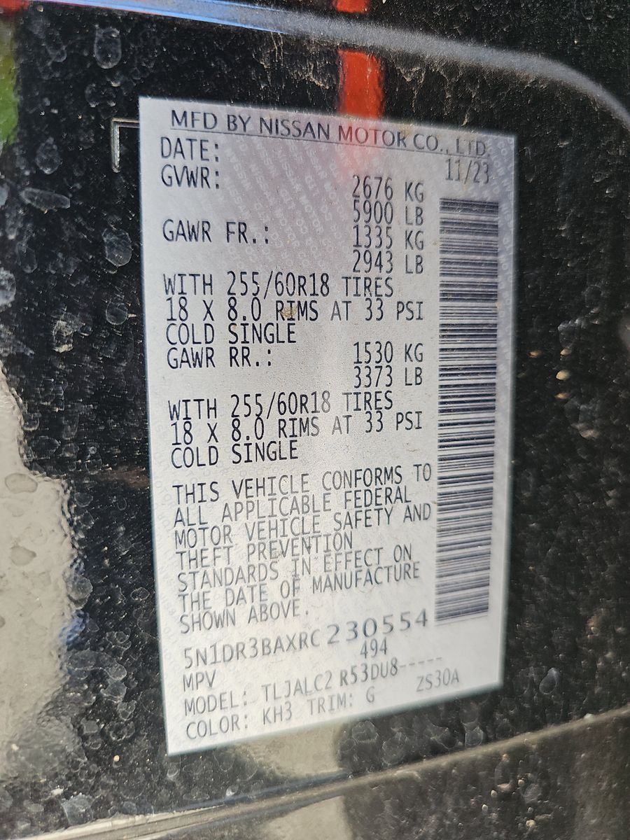 2024 Nissan Pathfinder SV FWD