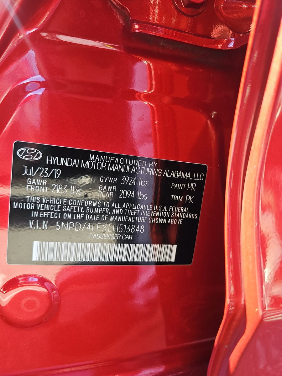 2020 Hyundai Elantra SE FWD