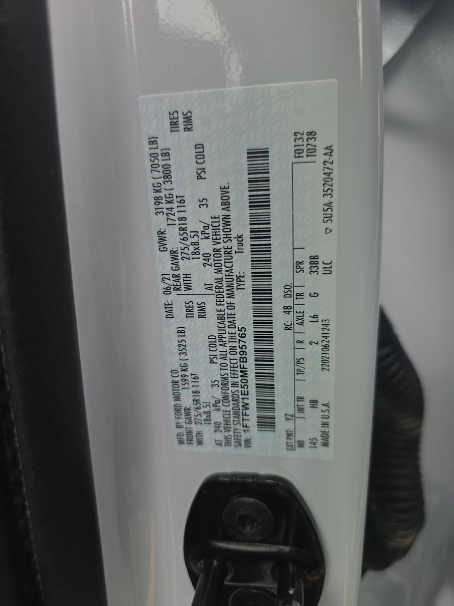 2021 Ford F-150 Lariat AWD