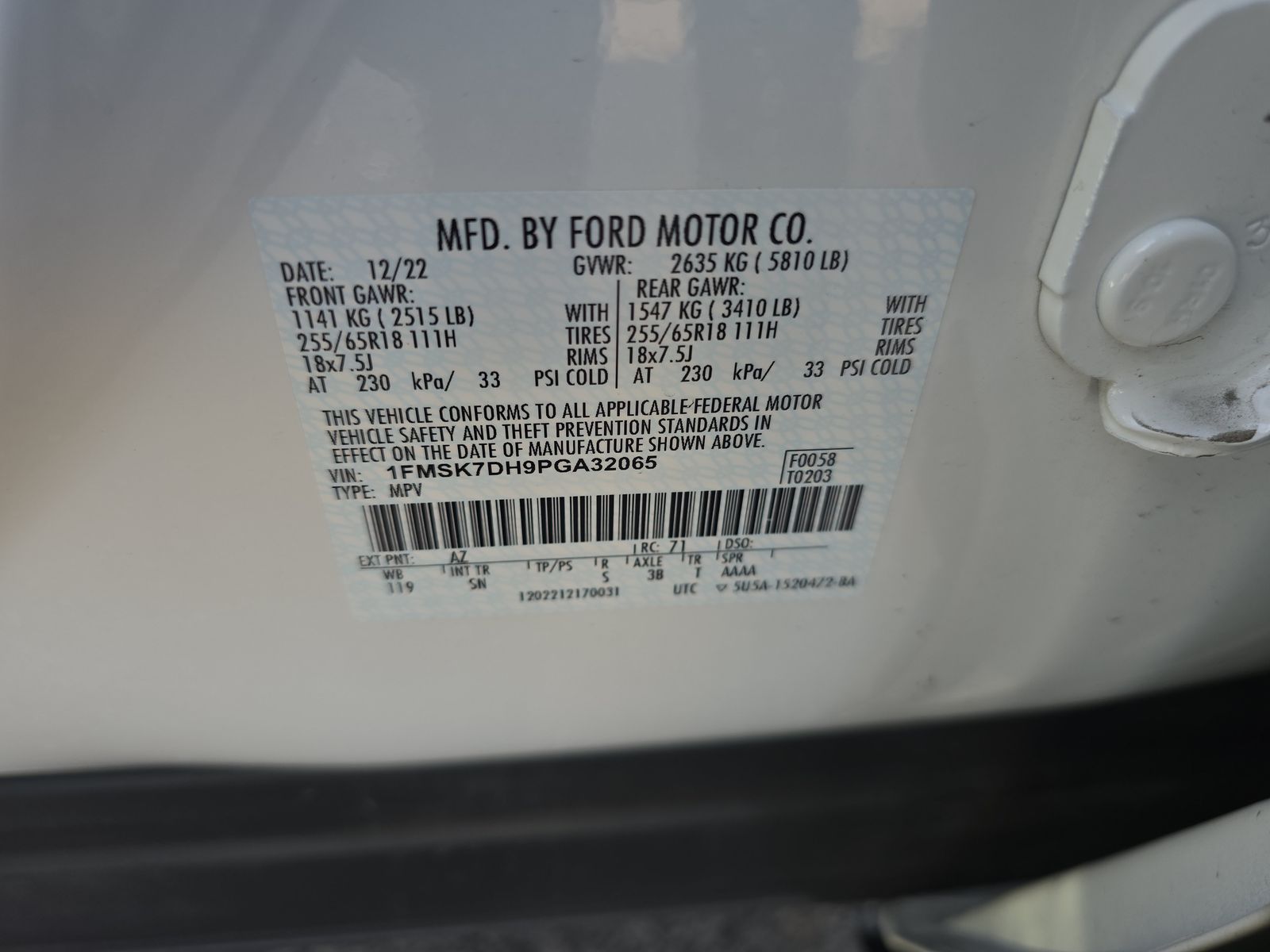 2023 Ford Explorer XLT FWD