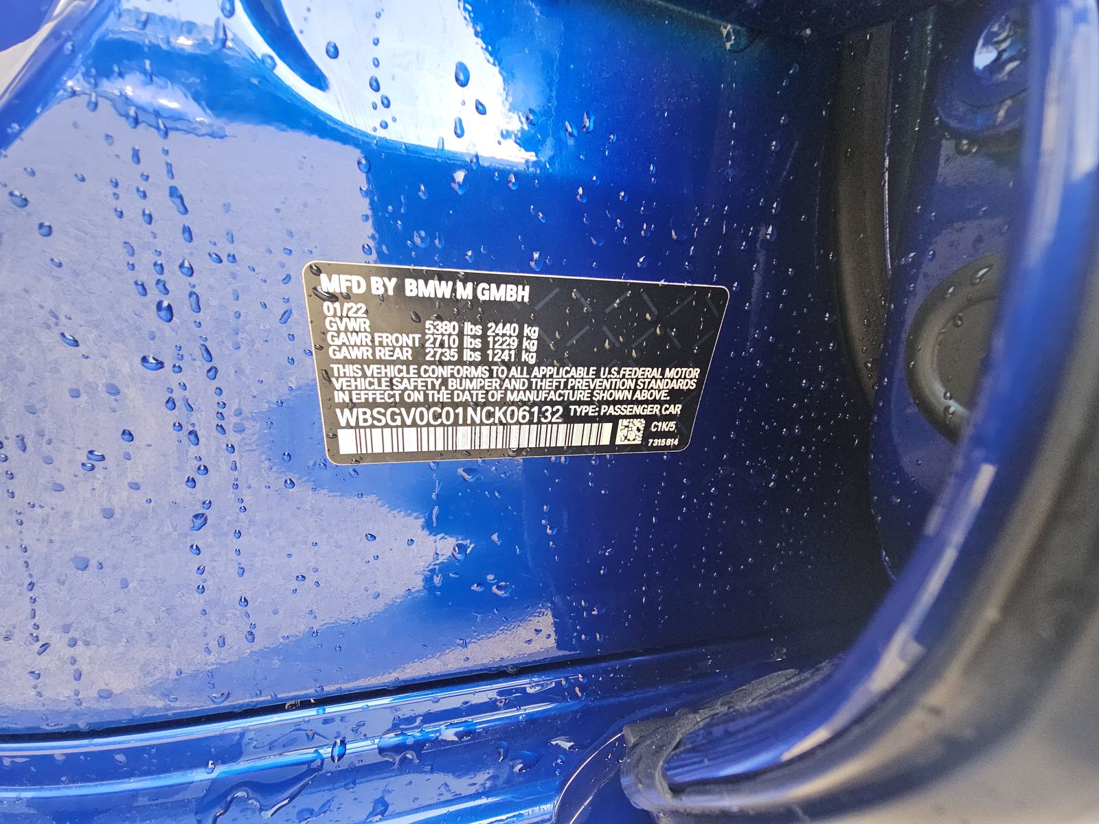 2022 BMW M8 Competition AWD