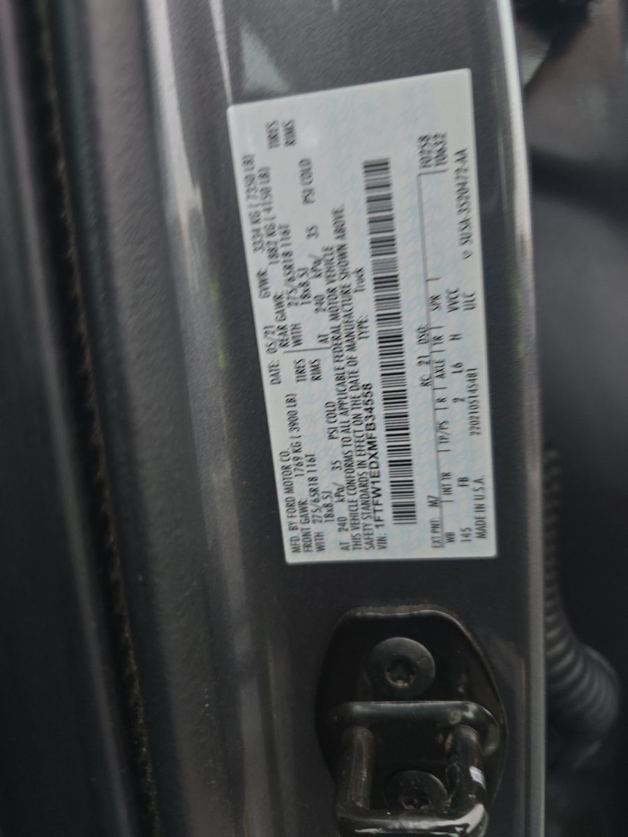 2021 Ford F-150 Hybrid XLT AWD