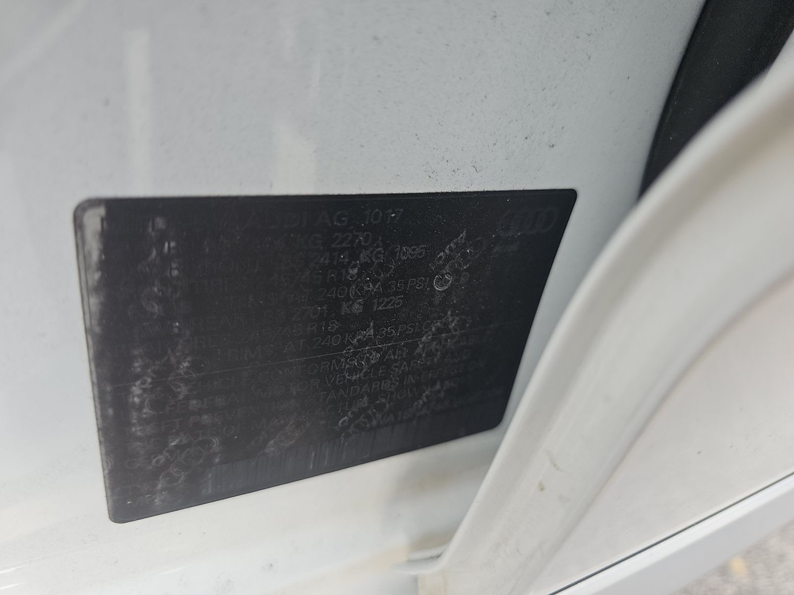 2018 Audi A4 allroad Premium Plus AWD