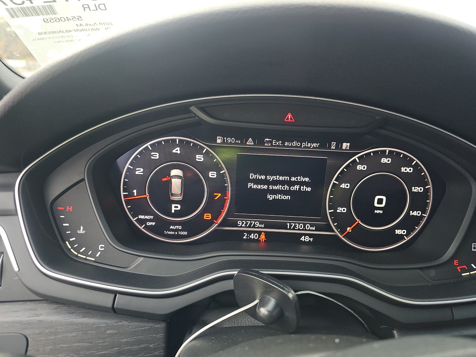 2018 Audi A4 allroad Premium Plus AWD