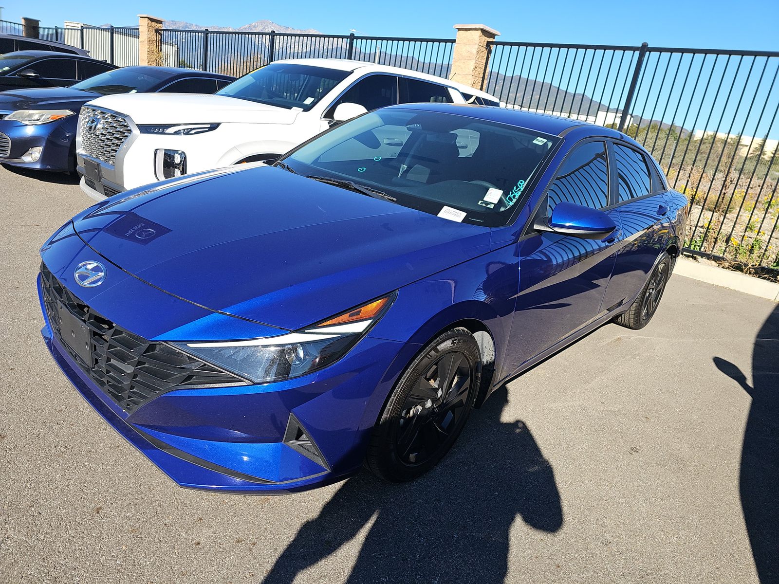 2022 Hyundai Elantra Hybrid Blue FWD