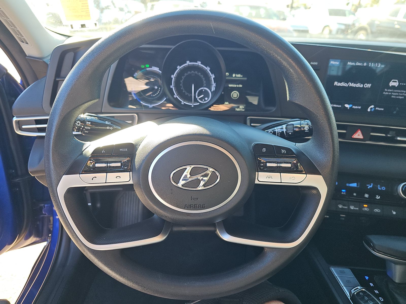 2022 Hyundai Elantra Hybrid Blue FWD