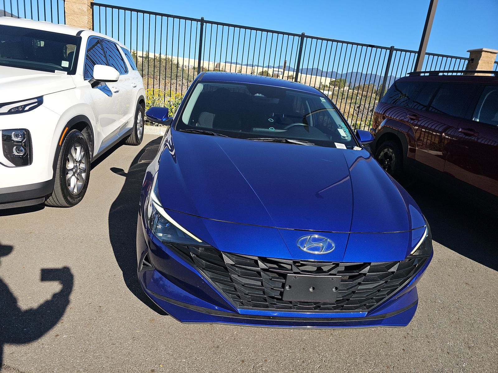 2022 Hyundai Elantra Hybrid Blue FWD